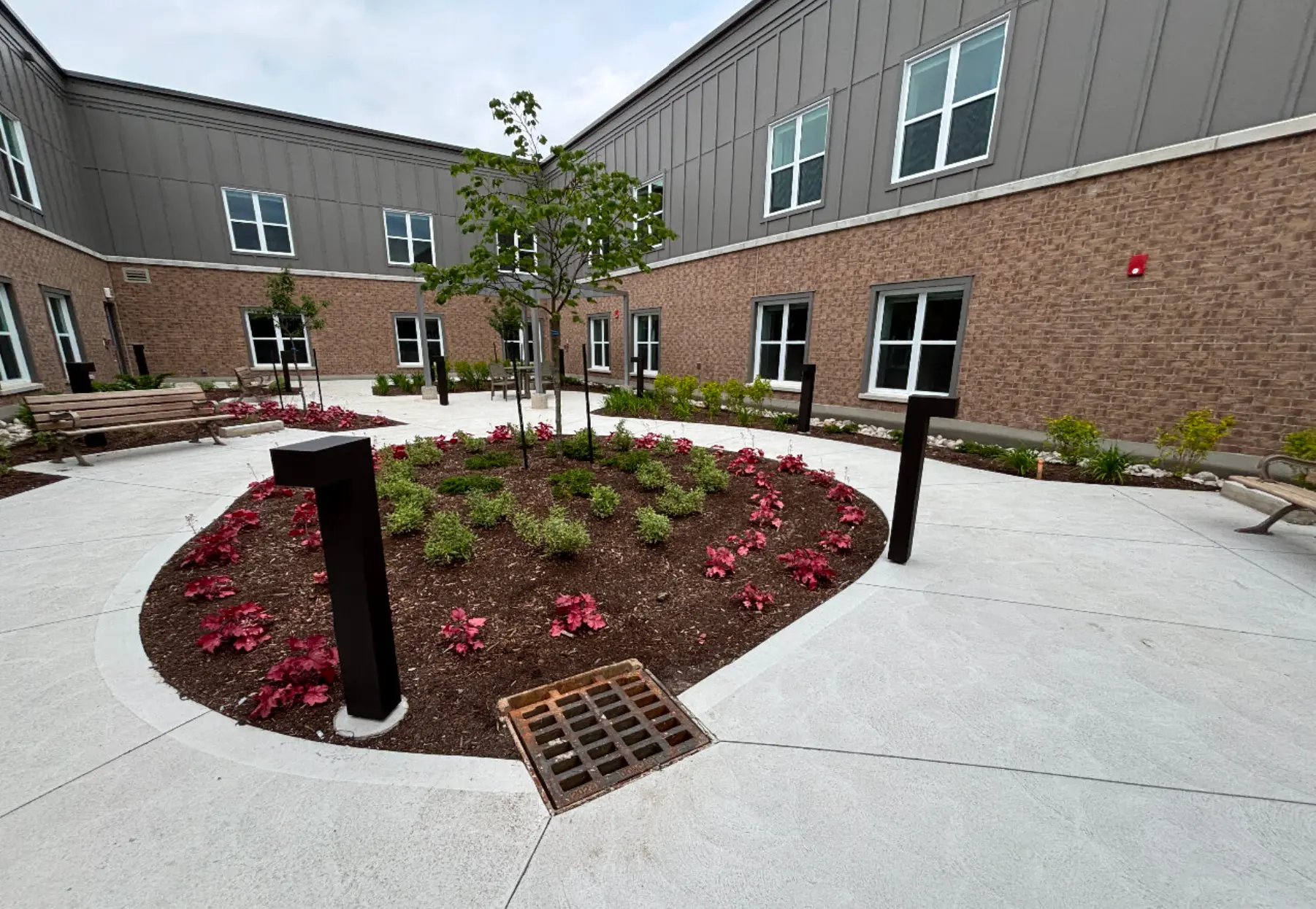 Institutional Courtyard